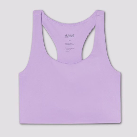 girlfriend collective Other - GIRLFRIEND COLLECTIVE Paloma Sports Bra in Lilac Limited Edition NWOT